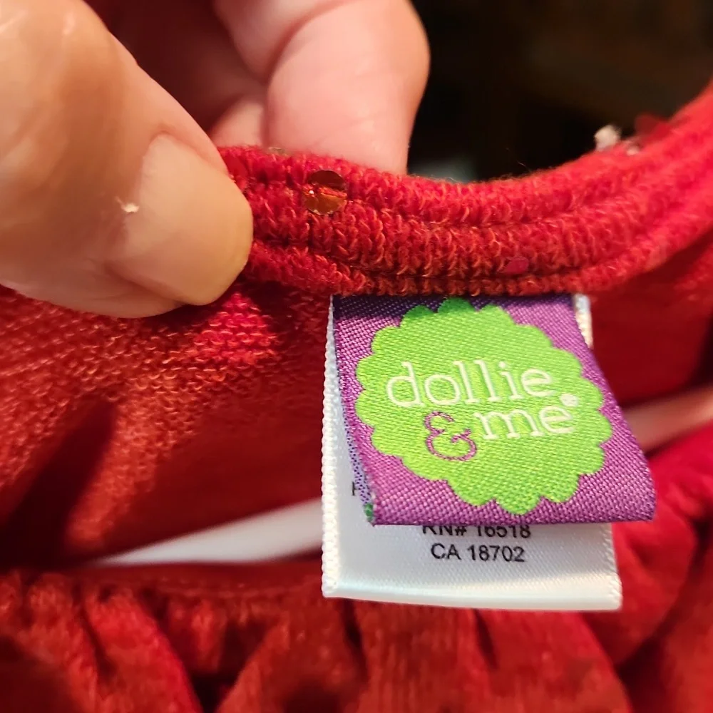 Adorable Dollie and Me Size 4 Girls Dress - Picture 6 of 7